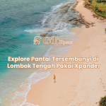Explore Pantai Tersembunyi di Lombok Tengah Pakai Xpander