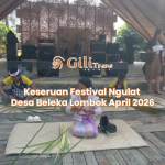 Keseruan Festival Ngulat Desa Beleka Lombok April 2026