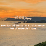 Menikmati Sunset di Bukit Merese Pakai Jasa Gili Trans